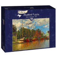 Puzzle 1000 Łódki na jeziorze, - zdjęcie zabawki, gry