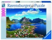 Puzzle 1000 Norwegia - zdjęcie zabawki, gry