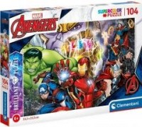 Puzzle 104 Brilliant Marvel - zdjęcie zabawki, gry