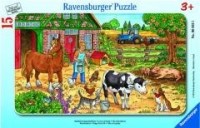 Puzzle 15 Życie na farmie - zdjęcie zabawki, gry