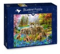 Puzzle 1500 Rodzina wilków - zdjęcie zabawki, gry