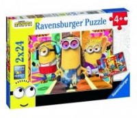 Puzzle 2x24 Minionki 2 - zdjęcie zabawki, gry