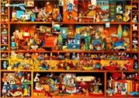 Puzzle 4000 Półki pełne zabawek - zdjęcie zabawki, gry