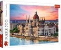 Puzzle 500 Budapeszt Węgry TREFL - zdjęcie zabawki, gry