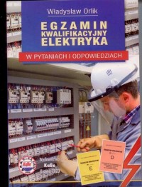 Egzamin kwalifikacyjny elektryka - okładka podręcznika