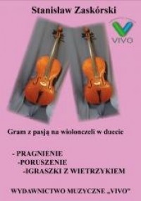 Gram z pasją na wiolonczeli w duecie - okładka książki