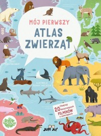 Mój pierwszy atlas zwierząt - okładka książki