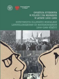 Opozycja studencka w Polsce i na - okładka książki