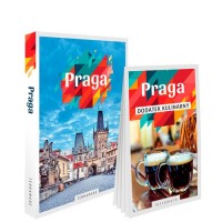 Praga przewodnik z dodatkiem kulinarnym - okładka książki