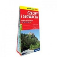 Premium! map Czechy i Słowacja - okładka książki