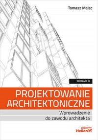 Projektowanie architektoniczne - okładka podręcznika
