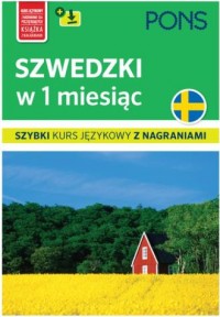Szwedzki w 1 miesiąc szybki kurs - okładka podręcznika