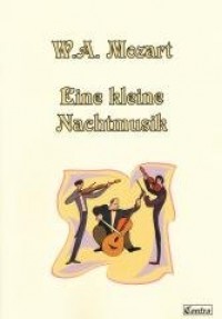 W. A. Mozart. Eine kleine Nachtmusik - okładka książki