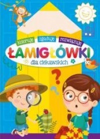 Łamigłówki dla ciekawskich - okładka książki