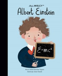 Mali WIELCY Albert Einstein - okładka książki