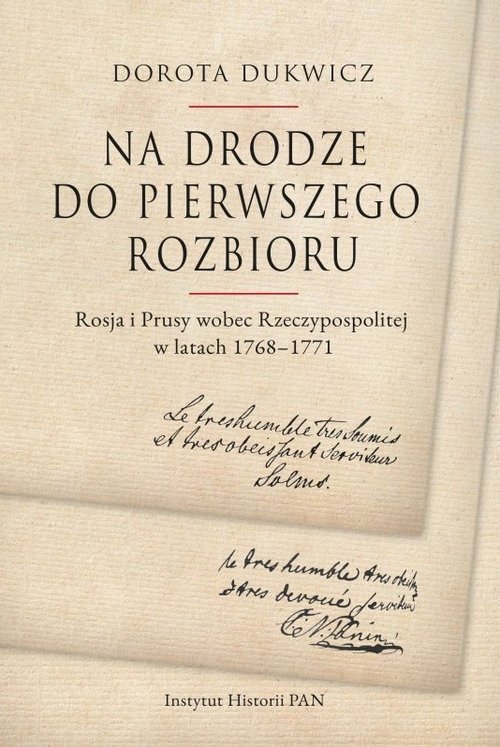 Na drodze do pierwszego rozbioru - okładka książki