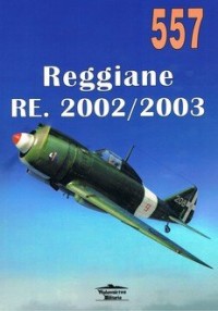 NR 557 Reggiane RE 2002/2203 - okładka książki