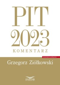 PIT 2023 komentarz - okładka książki