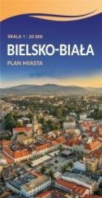 Plan miasta - Bielsko-Biała 1:20 - okładka książki