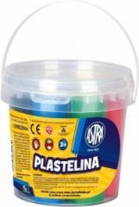 Plastelina wiaderko 6 kolorów ASTRA - zdjęcie produktu