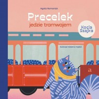 Precelek jedzie tramwajem - okładka książki