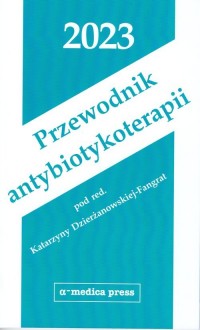 Przewodnik antybiotykoterapii 2023 - okładka książki