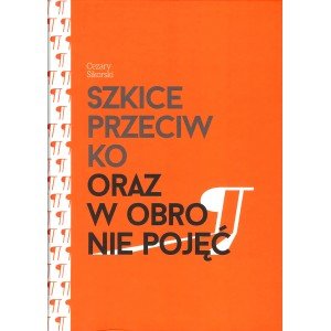 Szkice przeciwko oraz w obronie - okładka książki