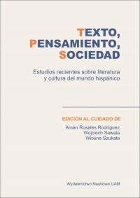 Texto, pensamiento y sociedad Estudios - okładka książki