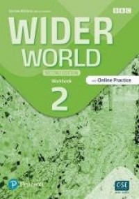 Wider World 2nd ed 2 WB + online - okładka podręcznika