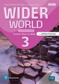 Wider World 2nd ed 3 SB + online - okładka podręcznika