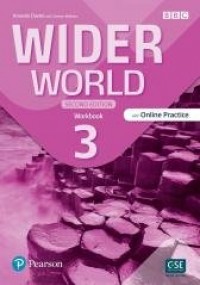 Wider World 2nd ed 3 WB + online - okładka podręcznika