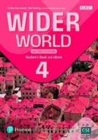 Wider World 2nd ed 4 SB + ebook - okładka podręcznika