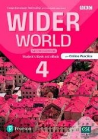 Wider World 2nd ed 4 SB + online - okładka podręcznika