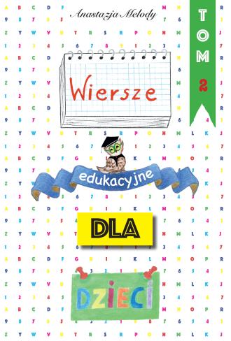 Wiersze edukacyjne dla dzieci. - okładka książki