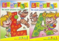 (158) Literki. Do nauki pisania - okładka książki
