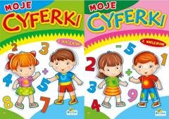 (159) Moje cyferki MIX - okładka książki