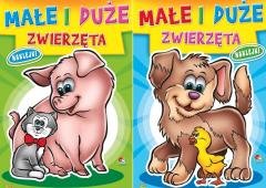 (203) Małe i duże zwierzęta MIX - okładka książki