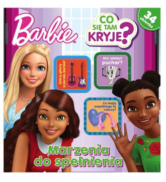 Barbie. Co się tam kryje? Marzenia - okładka książki