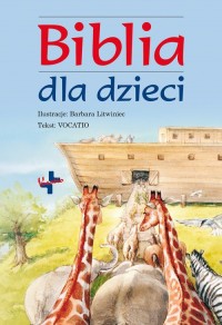 Biblia dla dzieci z ilustracjami - okładka książki