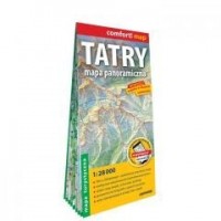 Comfort!map Tatry. Mapa panoramiczna - okładka książki