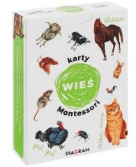 Karty Montessori. Wieś - okładka książki