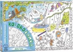 Kolororamka. Koty i psy - zdjęcie zabawki, gry