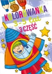 Kolorowanka 3-5 lat cz. 3 - okładka książki