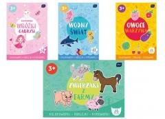 Kolorowanka A4 z nakl. mix wzorów - okładka książki