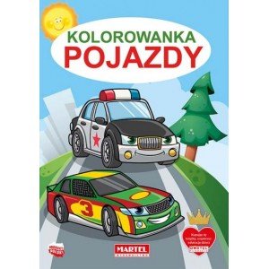 Kolorowanka Pojazdy - okładka książki