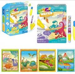 Książeczka z wodnym pisakiem. Dinozaury - zdjęcie zabawki, gry