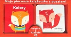 Książka & 10 puzzli kolory - okładka książki