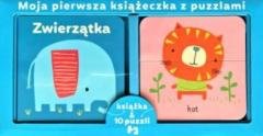 Książka & 10 puzzli zwierzątka - okładka książki