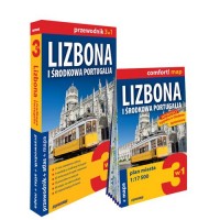 Lizbona i środkowa Portugalia 3w1. - okładka książki