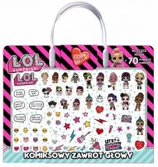 L.O.L. Surprise! Kocham naklejać - okładka książki